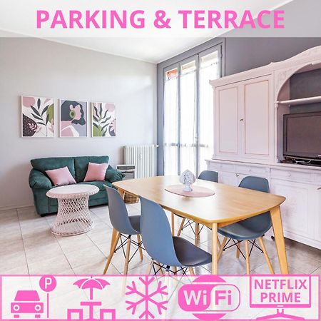 Parking & Terrace - Large 90 Mq - Self Check-In & Remote Access Apartment Como Exterior photo