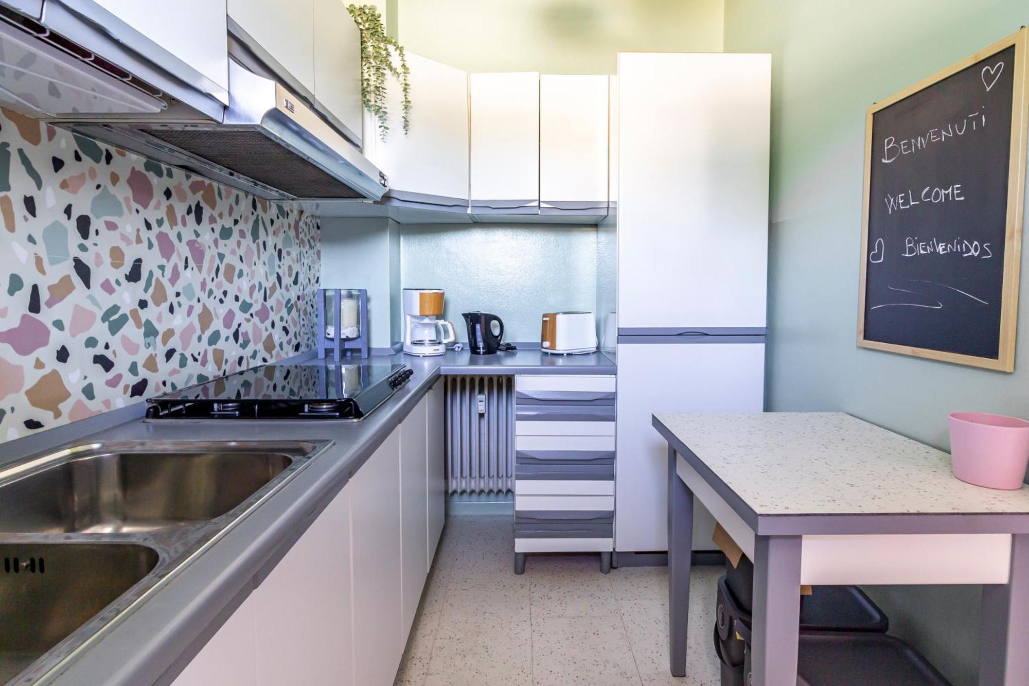Parking & Terrace - Large 90 Mq - Self Check-In & Remote Access Apartment Como Exterior photo
